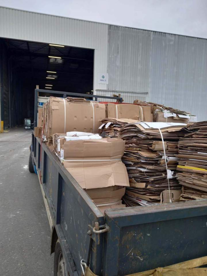 Collecte de papiers à recycler Haut-Rhin